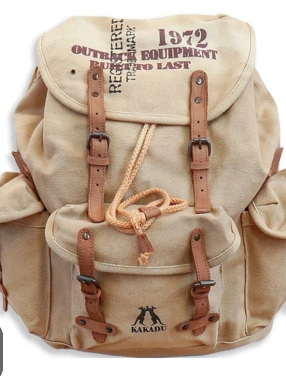 Kakadu Vintage Canvas Backpack
